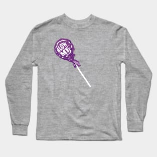 Blow Me (purple) Long Sleeve T-Shirt